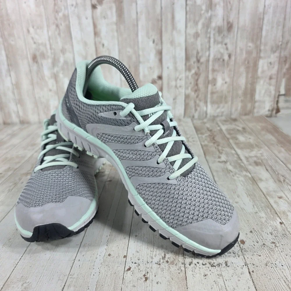 Inov8 Roadclaw 275 Knit Women's Running Shoes Gray Mint‎ Size 7.5